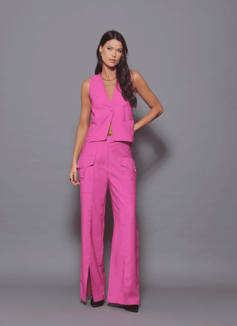 Calça Luana Pink - Clothes and co